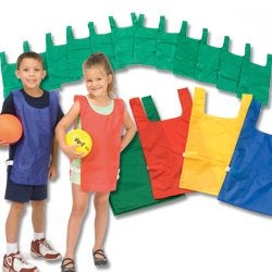 Youth Nylon Pinnies (One Dozen) - Yellow